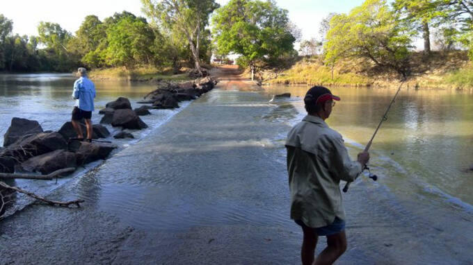 Câu cá tại Kakadu