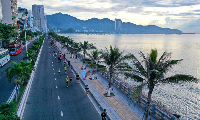 Đường bờ biển Nha Trang