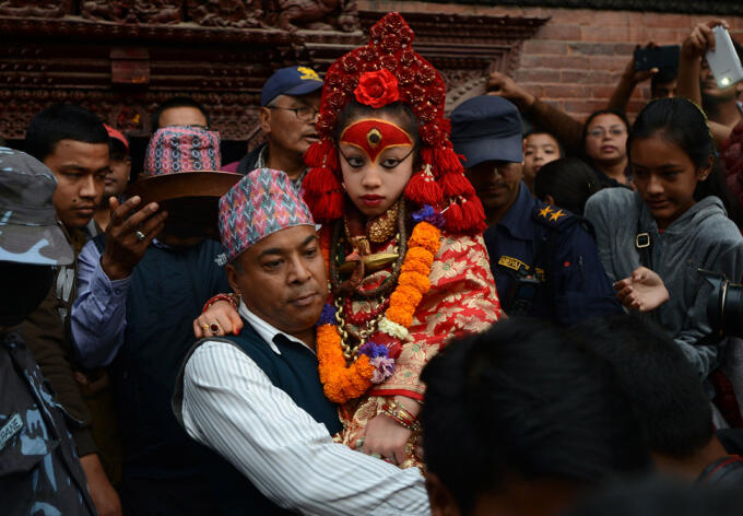 Nữ thần đồng trinh Nepal