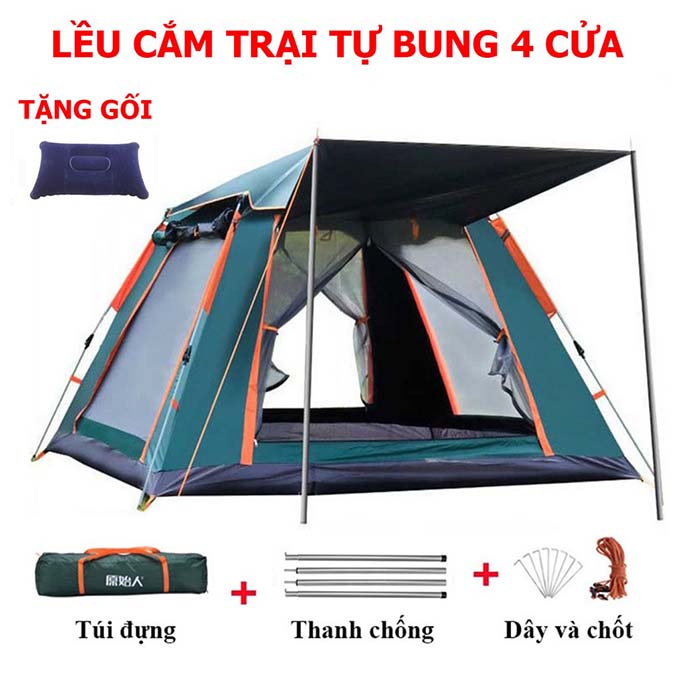 Lều cắm trại tự bung